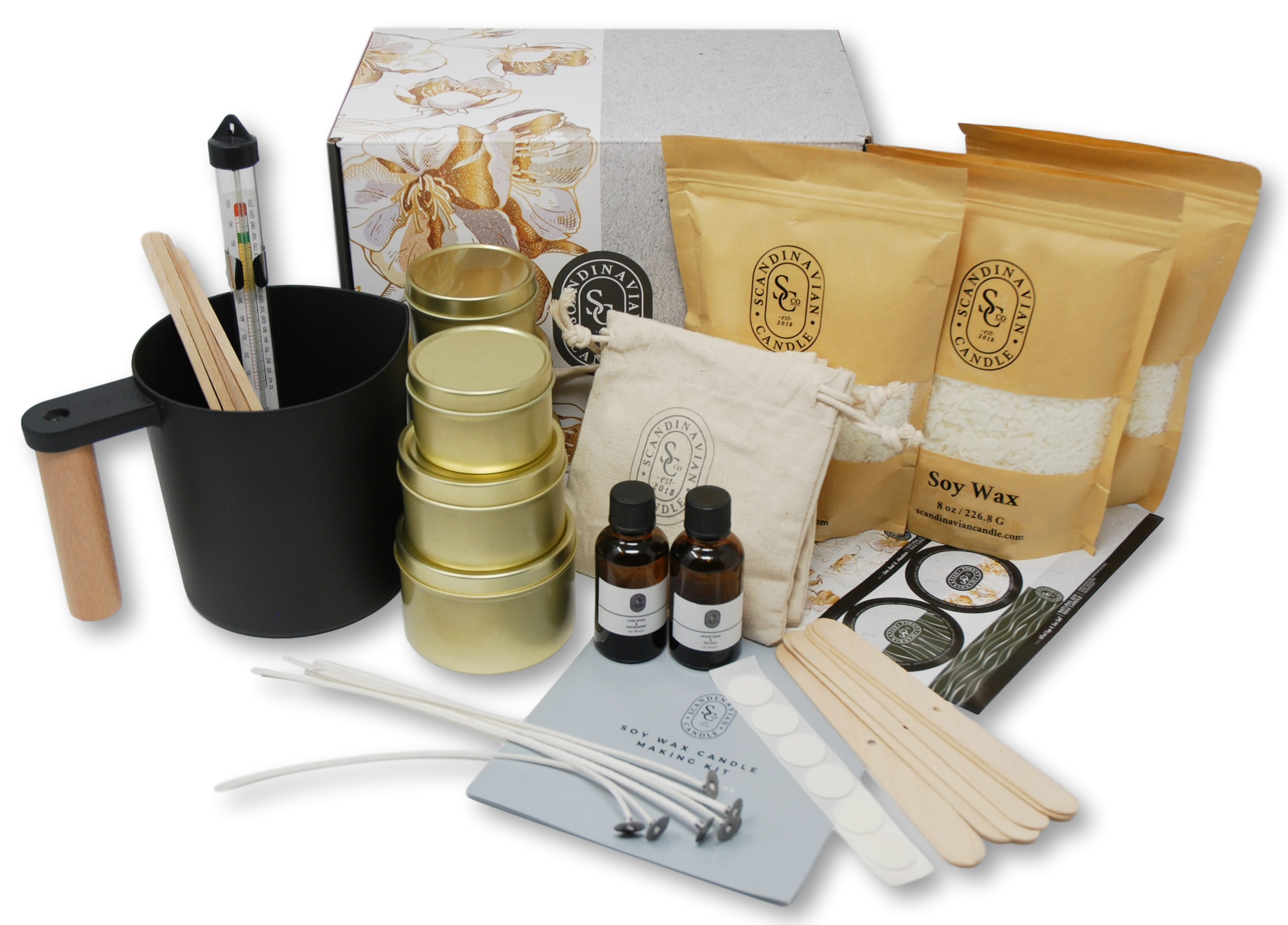  Minimale Collective Luxury Candle Making Kit for